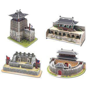 모또 종이 입체퍼즐 한국사 조선시대 (수원화성 4종 세트)