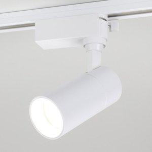 LED 레일 일체형 COB 원통 블럭 레일등기구 화이트 10W