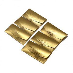 1세트 6개입 세뱃돈봉투 개업축하봉투 결혼식폐백봉투 설날 골드 황금 봉투 절값봉투