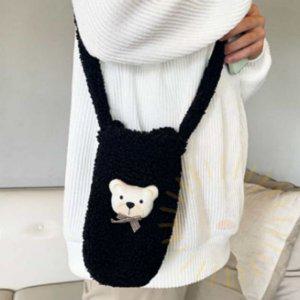 텀블러 후리스 백 여성 미니