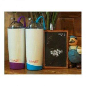 텀블러 낱개판매 리빙 라인 포근 색상랜덤발송