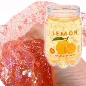 젤리 펄텍스처 후르츠 슬라임 종류랜덤 3P 톡톡 과일향 스퀴시 장난감