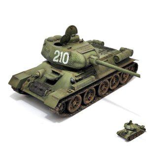 건담조립 피규어모형 캐릭터 장식 조립 소비에트 연방 중형전차 우랄 전차 공장