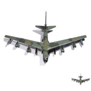 건담조립 피규어모형 캐릭터 액션 장식 소품 조립 프라모델 미공군 B-52D 스트라토포트리스