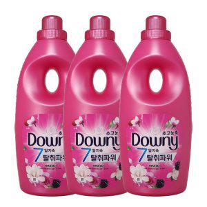 다우니 섬유유연제 목련과 베리 1L 3개입