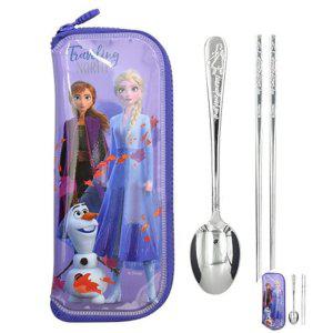 수저젓가락받침 업소용 한식 케이스 숱가락 겨울왕국2 스텐 숟가락 젓가락 수저 케이스 세트