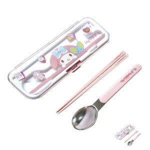 수저젓가락받침 업소용 한식 케이스 숱가락 젓가락세트 마이멜로디 아이콘 수저세트
