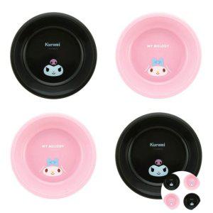 어린이그릇 키즈식기 유아 어린이밥그릇 미끄럼방지 마이멜로디 쿠로미 그릇 4종 세트