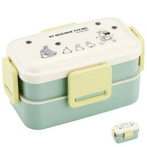 스텐도시락 직장인 유치원 소풍 찬합 반찬통 도시락 토토로 행진 돔형 2단 런치 600ml
