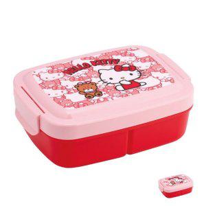 스텐도시락 직장인 유치원 찬합 반찬통 헬로키티 숨바꼭질 칸막이 일체형 도시락통 820ml