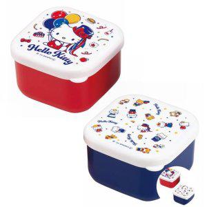 스텐도시락 직장인 유치원 반찬통 헬로키티 언제나 너의 곁에 미니 용기 160ml 2p 도시락통