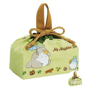 스텐도시락 직장인 유치원 반찬통 도시락가방 토토로 고양이버스 주머니 런치백 주머니