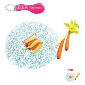 스텐도시락 실리콘 직장인 유아 유치원 소풍 찬합 반찬통 키즈컨저브 푸드코지랩 스카이블루