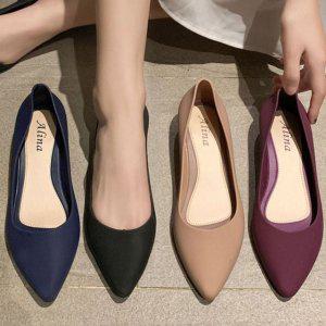 여성 4color 웨지힐 키높이 젤리슈즈