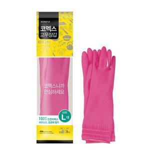 코멕스 고무장갑 (대) 천연라텍스 36cm(10개입)