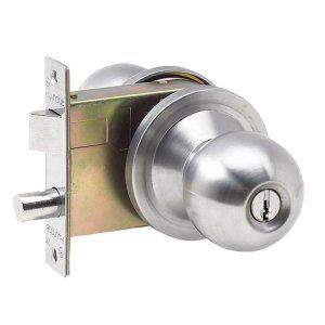 현대도어록 현관정 방화문용 9000B SS 안전성우수