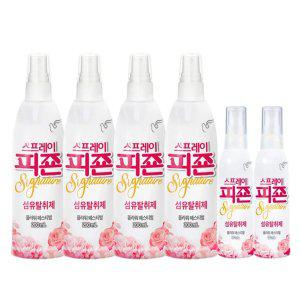피죤 리치퍼퓸 섬유탈취제 80ml x 2 + 200ml x 4 - 플라워페스티벌