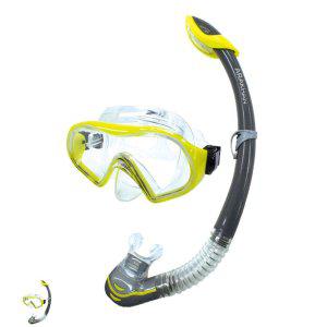 물안경마스크 수영 풀페이스 어린이 수중호흡 스노쿨링마스크 스노클링세트 시니어 수경 네온