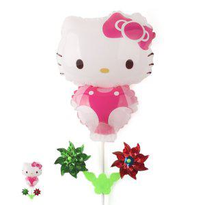 헬륨풍선 생일 파티용품 이벤트 하트 웨딩촬영소품 꽃다발 바람개비 풍선 헬로키티 키티모형