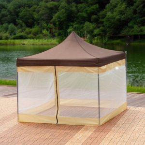 DZB 캐노피천막 일체모기장풀세트 3X6 골조+지붕+벽면