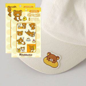 리락쿠마 썸머 패치 2P 여름 캠핑 모기 스티커 야외활동 휴대용 스티커