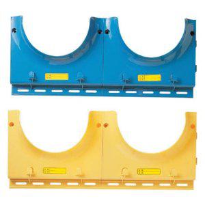 에스탑 안전모걸이 1구황색 플라스틱 (10개입)