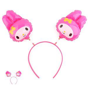 헬륨풍선 생일 파티용품 이벤트 하트 꽃다발헤어밴드 풍선 산리오 캐릭터 마이멜로디