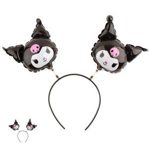 헬륨풍선 생일 파티용품 이벤트 하트 꽃다발헤어밴드 풍선 산리오 캐릭터 쿠로미