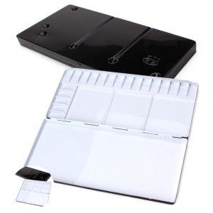 미니팔레트 미술 물감 미니 수채화 종이 휴대용물감 도자기고급 수채화파레트 20칸