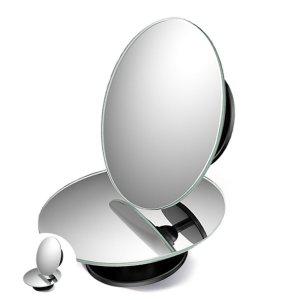 사이드미러교체 수리 사각지대 광각 보조 풀뷰 사각지대 흡착식 클리어 사이드미러 2팩