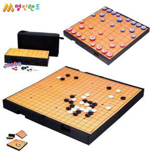 보드게임종류 뽑기판 컬링 바둑판 미니당구대 초등 중형 자석식 바둑 장기 양면게임 가방포함