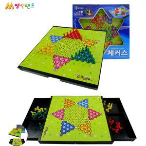 보드게임종류 뽑기판 컬링 바둑판 미니당구대 초등 중형 자석식 체커스 다이아몬드게임