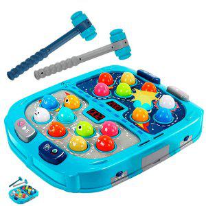 보드게임종류 카페 컬링 뽑기판 컬링 바둑판 게임 우주행성 두더지 2인용 배틀 장난감 완구