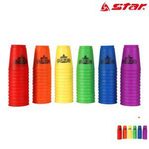 보드게임카페 컬링 공기놀이 컬링게임 체스판 컵쌓기 스타 스택스 1세트 12개입 랜덤1세트