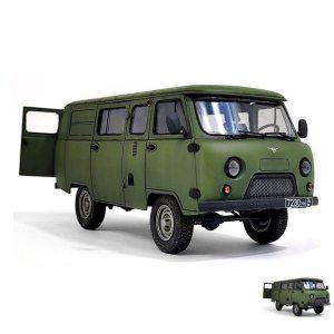 건담조립 피규어모형 캐릭터 액션 인형 장식 소품 장식용 조립 러시아 UAZ 3909 밴