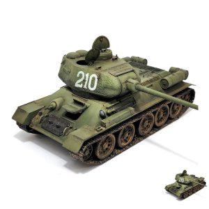 건담조립 피규어모형 캐릭터 장식 조립 소비에트 연방 중형전차 우랄 전차 공장