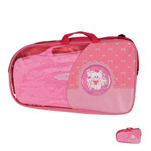 공명실로폰 어린이 원목 교육용 악기 컬러 키즈 초등 학습용 타악기 솜솜이 딩동댕 핑크