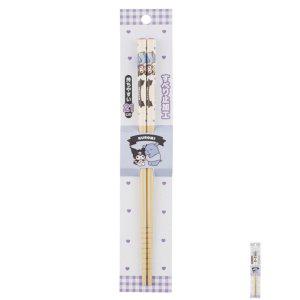 수저젓가락받침 업소용 에쁜 한식 케이스 숱가락 방짜유기 캐릭터젓가락 쿠로미 나무 21cm