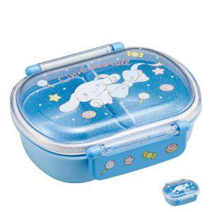 스텐도시락 유치원 소풍 찬합 반찬통 시나모롤 빅리본 돔형 1단 라운드 도시락통 360ml