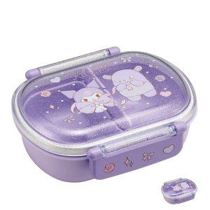 스텐도시락 유치원 소풍 찬합 반찬통 쿠로미 빅리본 돔형 1단 라운드 도시락통 360ml