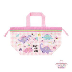 스텐도시락 실리콘 직장인 유치원 소풍 찬합 반찬통 해피 스마일 레인보우 도시락 주머니