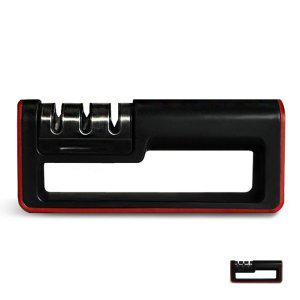 중식도 부엌나이프 사시미 과도 식도 주방칼 쉐프 만능 3단 칼갈이 칼 연마기 가정용칼갈이