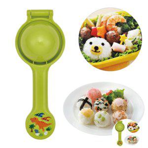 도시락꾸미기 삼각 주먹밥몰드 캐릭터 압착틀 모양틀다이노사우루스 흔들흔들 주먹밥 메이커