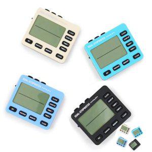 타임워치 핑거 전자스톱 스포츠 공부타이머 순공 공부시계 수험생 학습 듀얼 스톱워치 랜덤1개