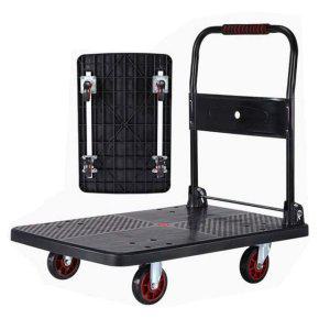 저소음 접이식 핸드카트 특대형 - 장바구니 캐리어 손수레 캠핑 물류창고 사무실 학교