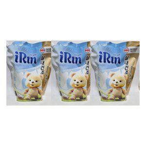 애경 아이린 실내건조 고농축섬유유연제 2L 리필 3개입