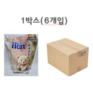 애경 아이린 실내건조 고농축섬유유연제 2L 리필 6개