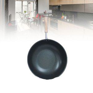 웍팬 튀김냄비 솥 업소용 미니 은나노 코팅 중국팬