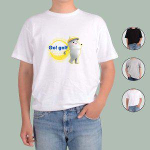 반팔티셔츠 골프 취미생활 라이프스타일 9번 그림 다양한색상 전사이즈