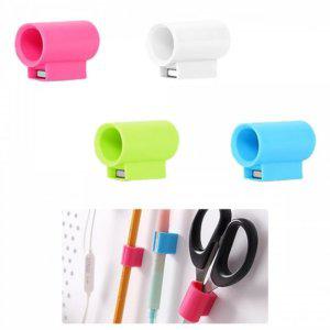 데스크 홀더 타공판 클립 자석식 용품정리 케이블정리